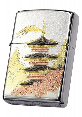 ZA-5-26C Japanese Five-Story Pagoda Windproof Lighter