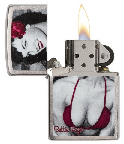 29439 Bettie Page Windproof Lighter