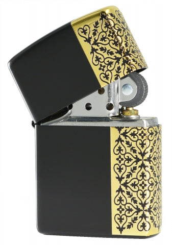 ZA-5-34A Noble Vine Pattern Windproof Lighter