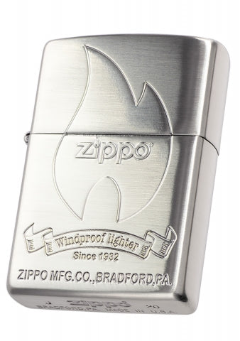 ZA-5-197 Classic Crazy Flame Logo Windproof Lighter