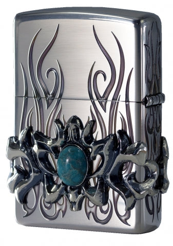 ZA-5-98D Turquoise Crown Windproof Lighter