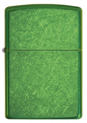 24840 Grass Green Floral Gauze Windproof Lighter