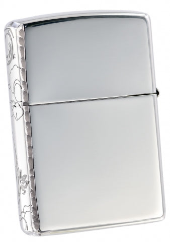 ZA-3-5A Dragon Rising through Clouds Windproof Lighter – Silver