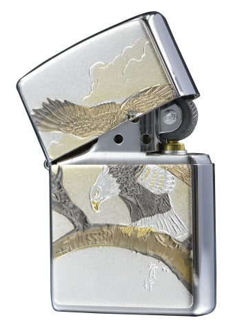ZA-5-26E Japanese Traditional Style - Sky Eagle Windproof Lighter