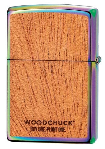 29903 WOODCHUCK USA Multi Color Leaves Emblem