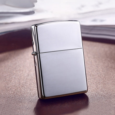 250 High Polish Chrome Windproof Lighter