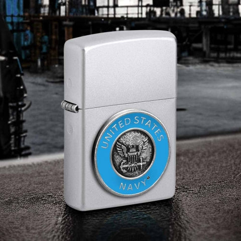 48975 United States Navy Crest Emblem Windproof Lighter