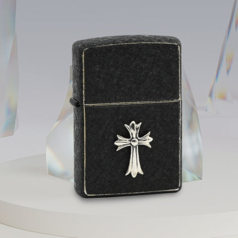 ZA-5-25C Noble Cross (Obsidian Black) Windproof Lighter