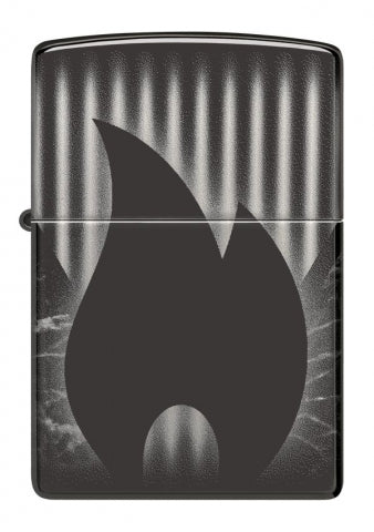 48738 Mirror Flame Windproof Lighter