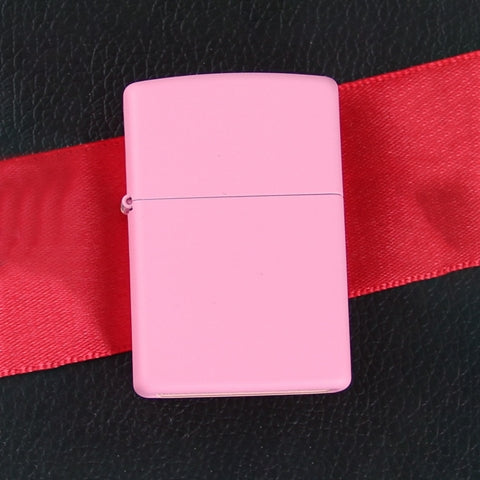 238 Pink Matte Windproof Lighter