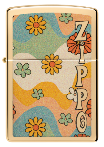 48503 Zippo Floral Windproof Lighter
