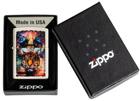49579 Colorful Bengal Tiger Windproof Lighter