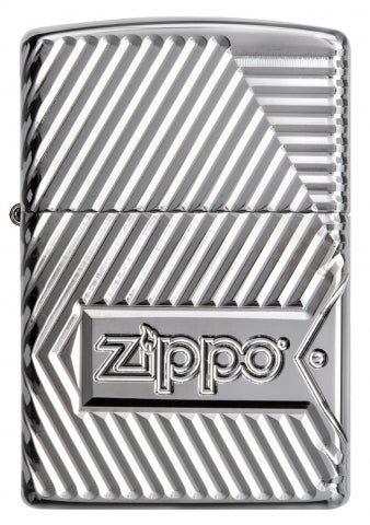 29672 Classic Bolt Pattern (Armor) Windproof Lighter