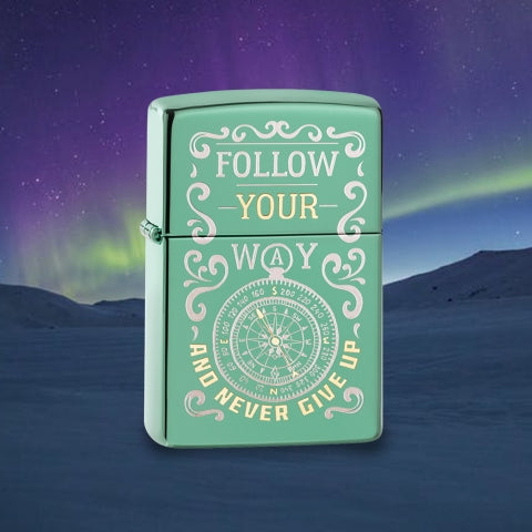 49161 Follow Your Heart Windproof Lighter