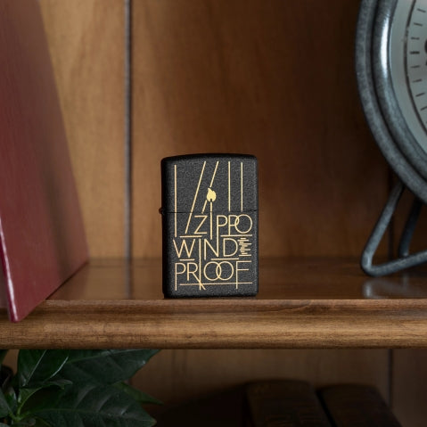 46172 Line Art Windproof Lighter