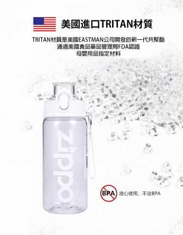 ZODS-80013 個性運動水壺(極地白800ML)