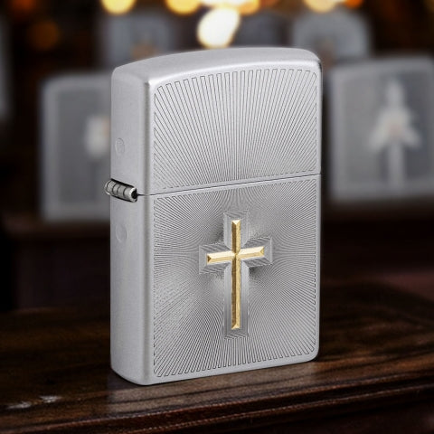 48581 Cross of Faith Windproof Lighter