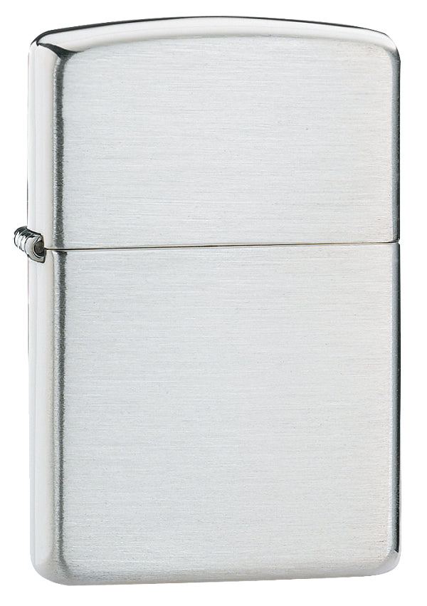 27. High-grade brushed sterling silver (thickened version) Windproof Lighter