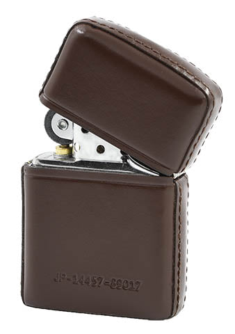 ZA-5-69A Matsusaka Leather Windproof Lighter – Brown