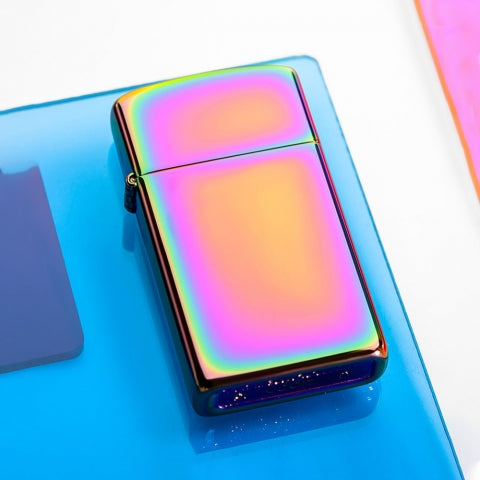 20493 Slim Spectrum Windproof Lighter