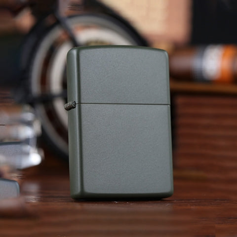 221 Green Matte Windproof Lighter