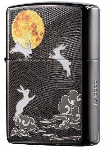 CZA-2-27 Jade Rabbit & Moon Windproof Lighter – Asia Limited Edition