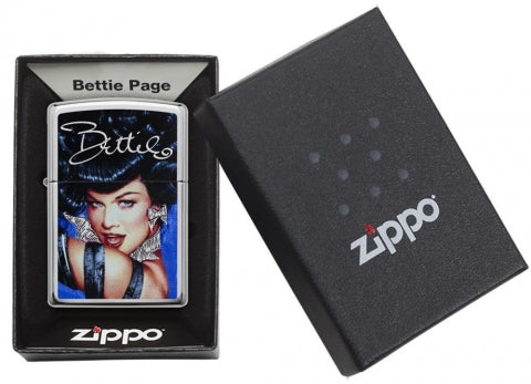 29584 Bettie Page by Olivia Windproof Lighter