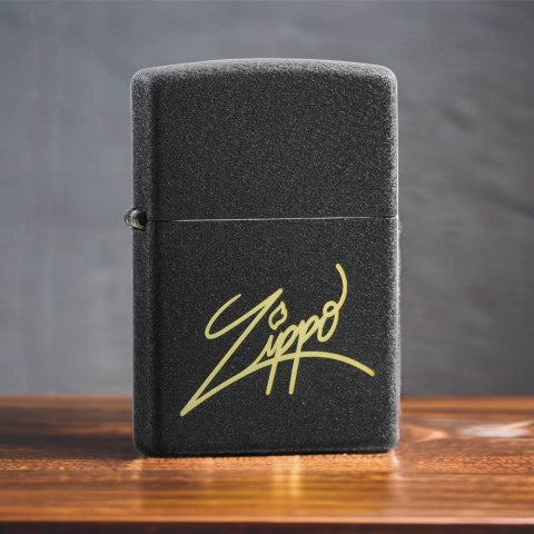 48143 Zippo Script Logo Windproof Lighter