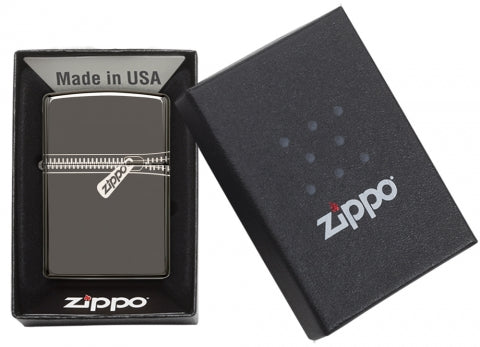 21088 Classic Zipper Design Windproof Lighter
