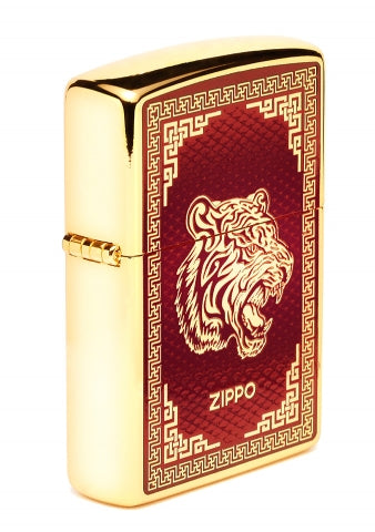 CZA-2-25 Year of the Tiger Limited Edition Set - Roaring Tiger (Asia Limited Edition) Windproof Lighter