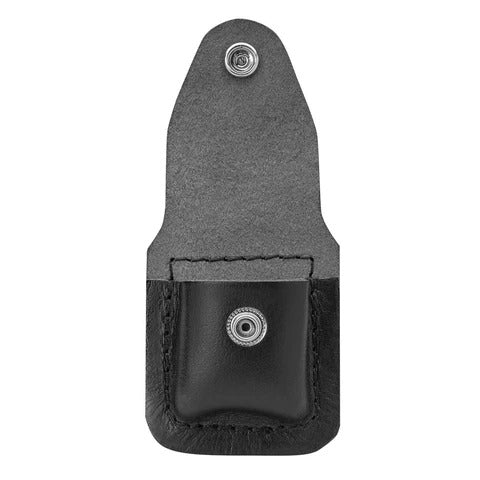 LPCBK Zippo Leather Lighter Pouch with Belt Clip – Black