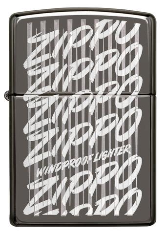 29631 Script Design Windproof Lighter