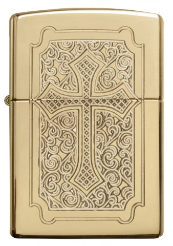 29436 Golden Cross (Armor) Windproof Lighter