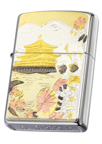 ZA-5-123 Japanese Traditional Style - Rokuonji Windproof Lighter