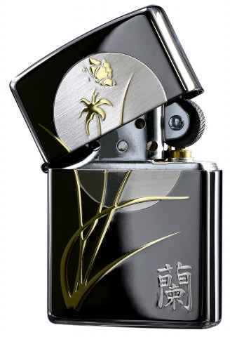 ZA-1-62A Moonlit Orchid Windproof Lighter