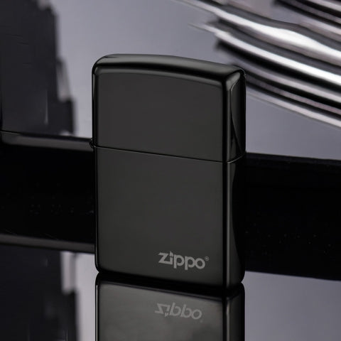 24756ZL Black Ice Windproof Lighter
