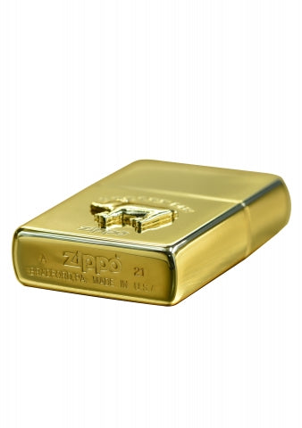 ZA-2-126A Golden Piglet Windproof Lighter