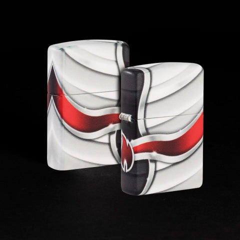 49357 Classic Flame Surround Design Windproof Lighter