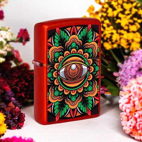 48678 Counterculture Eye Windproof Lighter