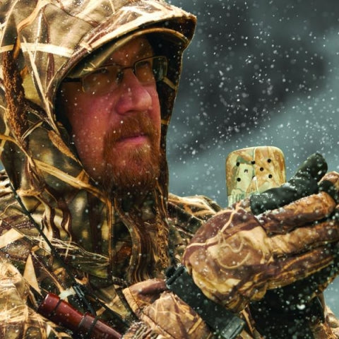 40455 Zippo 12-Hour Refillable Hand Warmer – Camouflage (Limited-Time 355 ml Fuel Gift)