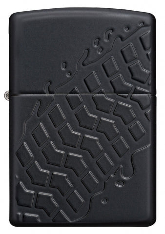 28966 Tire Tracks (Armor) Windproof Lighter