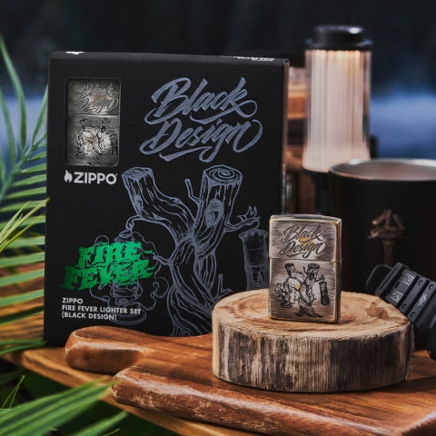CZA-2-34 BLACK DESIGN Limited Edition Collaboration Windproof Lighter