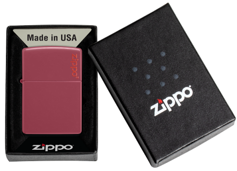 49844ZL Brick Zippo Logo Windproof Lighter