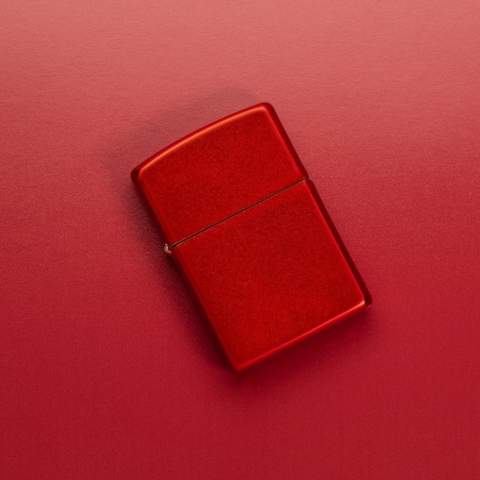 49475 Metallic Red Windproof Lighter
