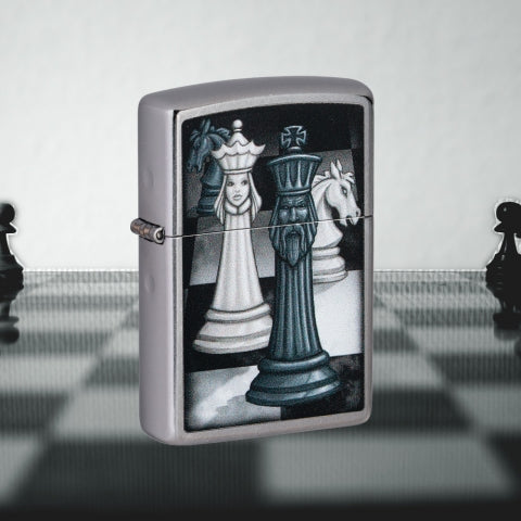 49601 Chess Game Windproof Lighter