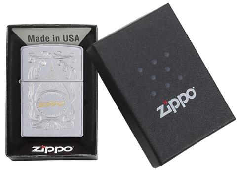 29512 Gold-lettered engraved Windproof Lighter