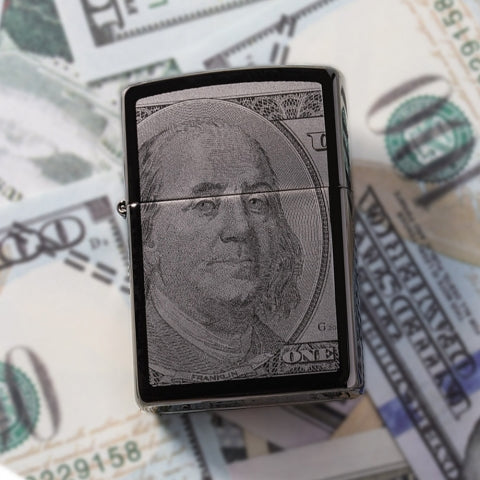 49025 US Dollar Currency Windproof Lighter