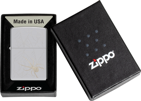 48767 Web-Spinning Spider Windproof Lighter
