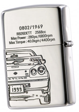 ZA-5-190 GT-R 1999 BNR34 Windproof Lighter