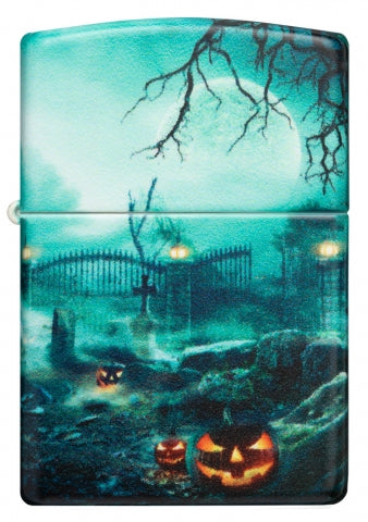 48389 Haunted Cemetery Windproof Lighter